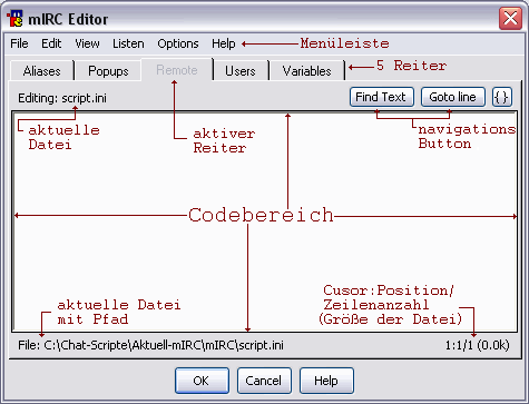 mIRC Editor